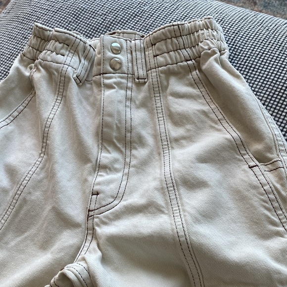 BDG Urban Outfitters Relaxed Skate Jean Cargo in Size 24 - off white denim - Picture 8 of 8